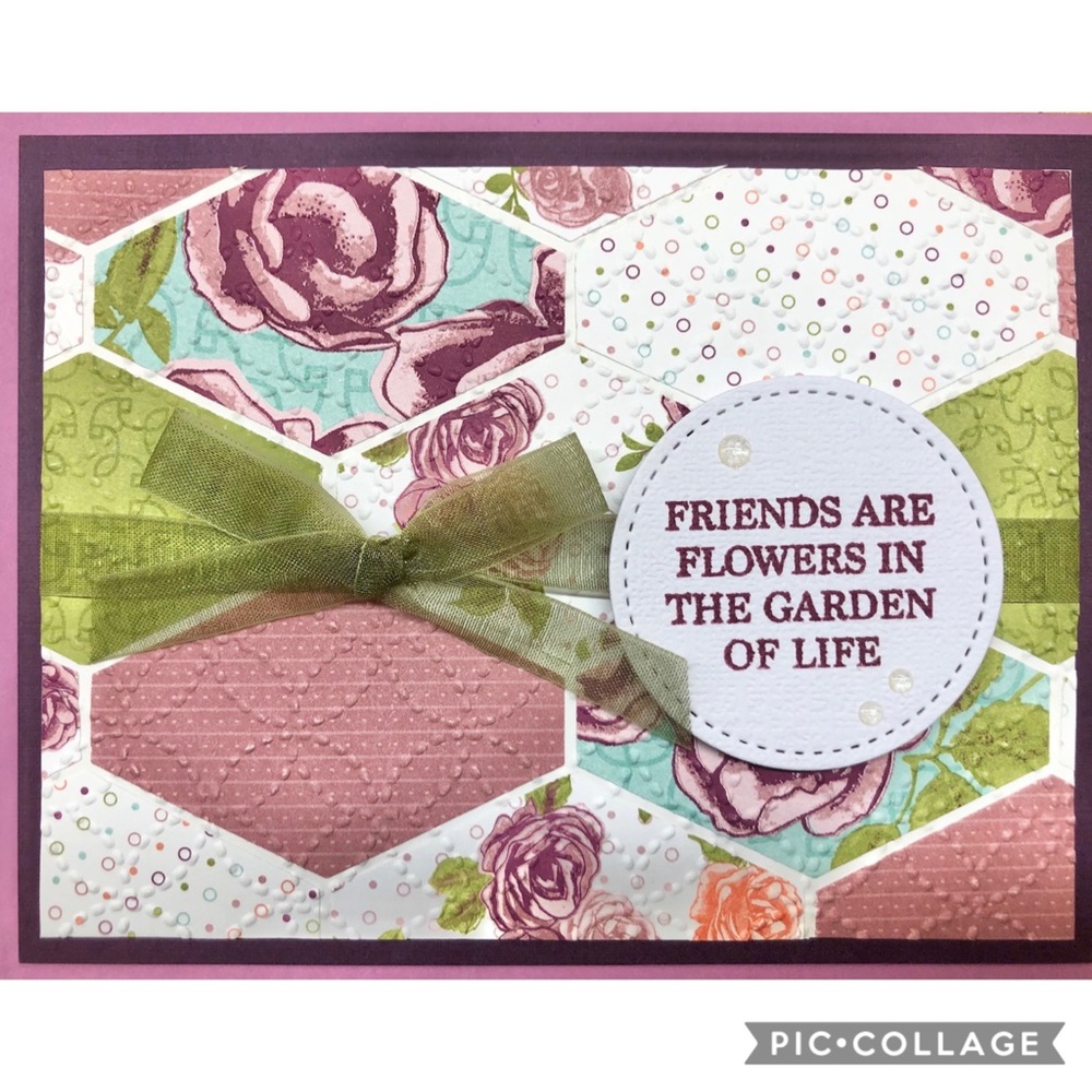 Handmade Floral Greeting Card